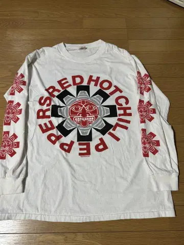 RED HOT CHILI PEPPERS 롱 슬리브 T셔츠 90s