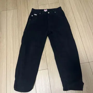 스타 팀 배기 데님