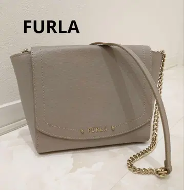 FURLA 훌라 뉴 데이지 체인 숄더백 그레이지