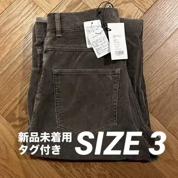 PIGMENT DYED FINX CORDUROY WIDE 5P PANTS