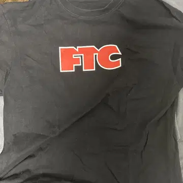 FTC 블랙 T셔츠 코튼 100%