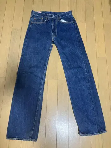 70s CANTON 다크 네이비 스트레이트 데님