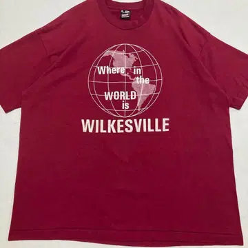 90s SCREEN STARS WILKESVILLE 프린트 T셔츠