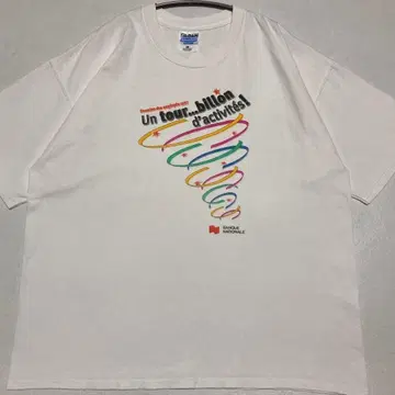 90s GILDAN 길단 BANQUE NATIONALE 티셔츠