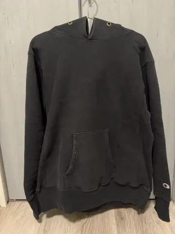 Champion Reverse Weave 후드티 XL 블랙