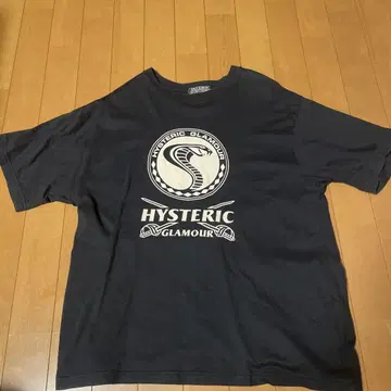 HYSTERIC GLAMOUR 스네이크 로고 T셔츠