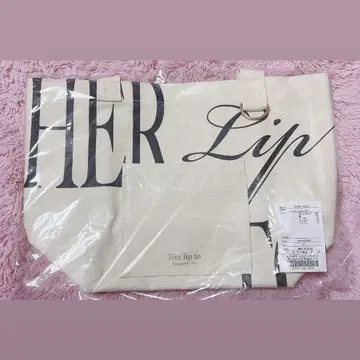 Her lip to HLT 데일리 로고 토트 나고야 모노톤
