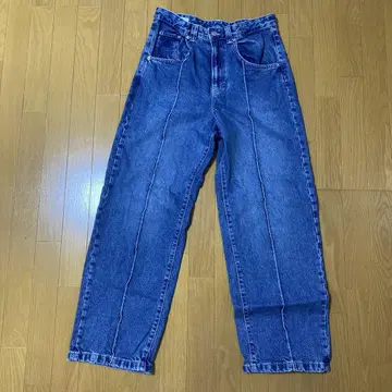 zara 스티치 청바지 데님 남성용