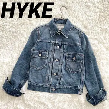 하이크 HYKE 데님 자켓 [ 1 ] TYPE2 G 자켓 메탈 버튼