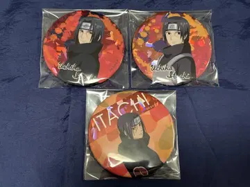 NARUTO 돌풍전 우치하 이타치 캔뱃지 마에다 커피 콜라보
