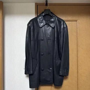 Melrose 블랙 가죽 자켓