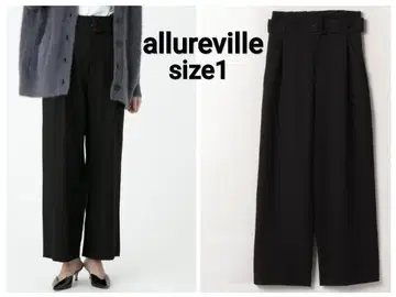 allureville 알아바일 울라이크 폴리 BIG 버클 팬츠