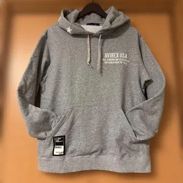 AVIREX 후드 맨투맨 FREE