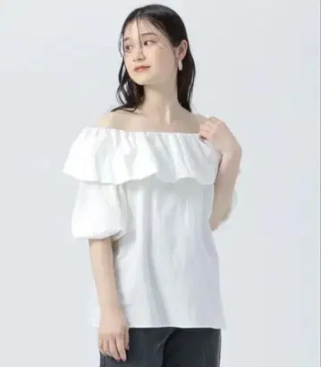 BEAMS 2WAY 오프숄더 풀오버