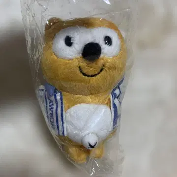 [ 미사용 한정판 ] 폰타 로손 봉제 인형 마스코트 볼 키체인