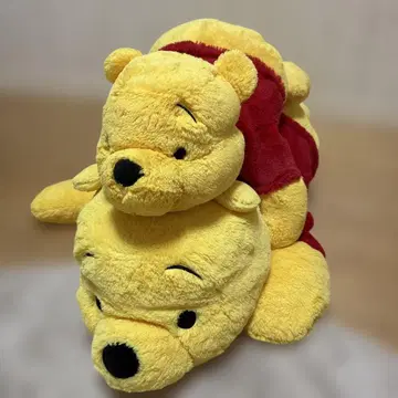 곰돌이 푸 봉제 인형 2체 세트