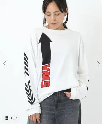 apstudio BMX 롱 슬리브 티셔츠