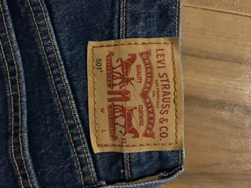 LEVI'S 501 다크 블루 스트레이트 데님