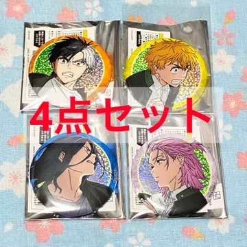 WIND BREAKER 윈브레 홀로그램 캔뱃지 벚꽃 니레이 키류 스기시타