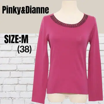 Pinky&Dianne 핑키앤다이안 니트 비즈 울 혼방