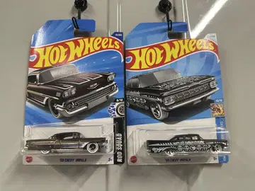 핫휠 2대 세트 '58 & '59 쉐비 임팔라 CHEVY