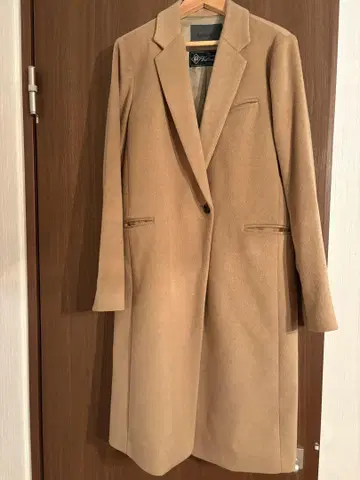 Spick & Span 베이지 체스터 코트