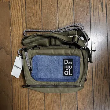 택 포함 새상품 DESIGUAL 데시구알 숄더백 바이컬러 슬링백