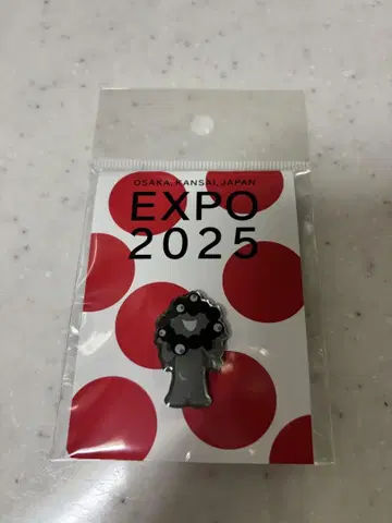 오사카 간사이 만박 블랙 미야쿠미야쿠 핑 배지