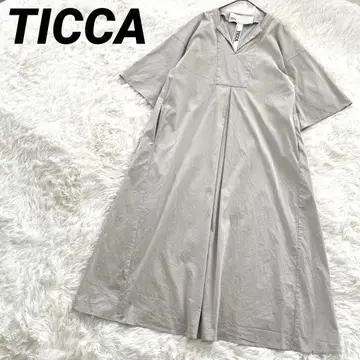티카 키넥 롱 원피스 ticca 에클라 콜라보 스트레치