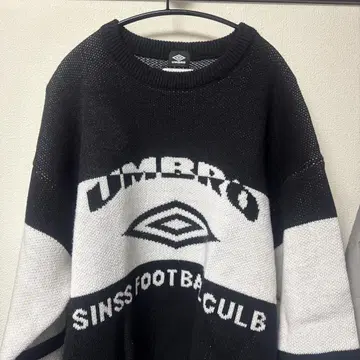 UMBRO SINSS 니트 스웨터 블랙