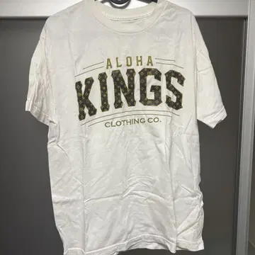 Aloha Kings 화이트 셔츠