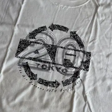 TAR 20주년 셔츠 XL 2007년 미사용 새상품