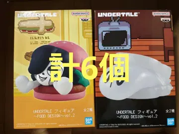 UNDERTALE 피규어~FOOD DESIGN~ vol.2 6체
