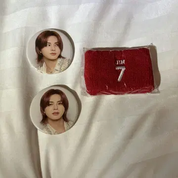 INI 마츠다 진 캔뱃지 밴드