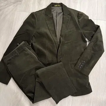 나노 유니버스 코듀로이 캐주얼 수트