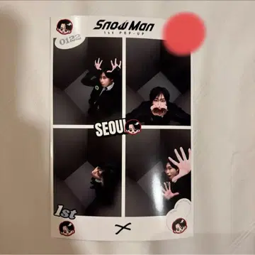 Snow Man 1st POP-UP 즉석 사진 미야타테 료타