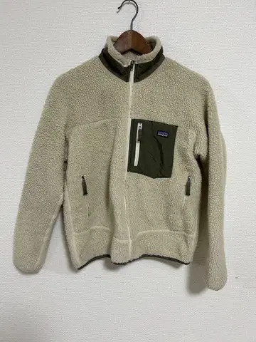 Patagonia 플리스 자켓 베이지 올리브