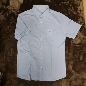 라코스테 LACOSTE 반팔 셔츠 스트레치 L 새상품급 저지 소재