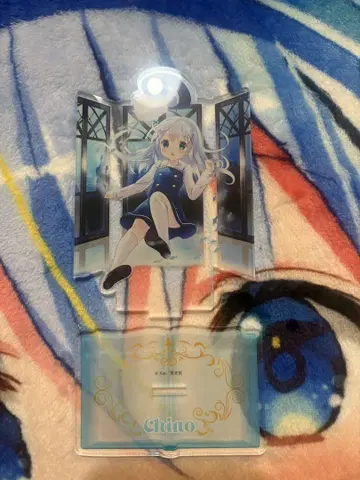 주문은 토끼입니까 주문토끼 치노 아크릴 스탠드 원작 표지 그림 1권