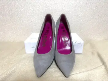 [ 새상품급 ] le babe 레버베 24cm 스웨이드 펌프스
