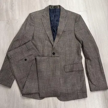 ZARA 체크 무늬 캐주얼 수트 셋업