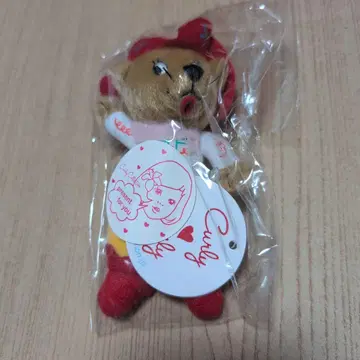 Curly 봉제 인형 키링