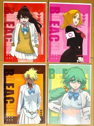 BLEACH WORLD 미니게임 A3 포스터 네리엘 투 오딜슨 세트