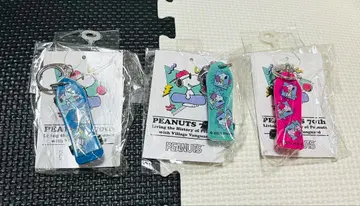 PEANUTS 70th 스누피 스케이트보드 키링 새상품 3종 세트