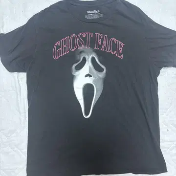 GHOST FACE T셔츠 L 사이즈 100% 코튼