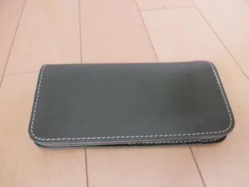 도치기 가죽 장지갑