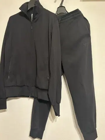 Y-3 블랙 트랙 자켓 셋업 US_S 사이즈