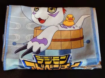 디지몬 극락탕 콜라보 머플러 타월 키도 죠 & 고마몬