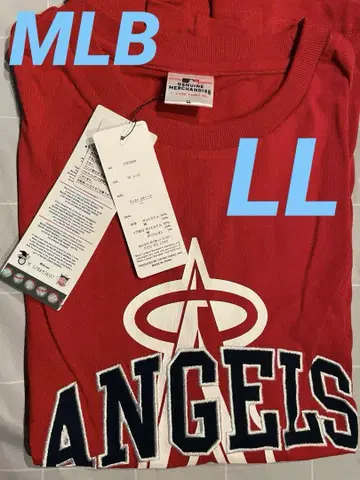 MLB 엔젤스 메이저리그 T셔츠 XL 빨간색 새상품 택 포함