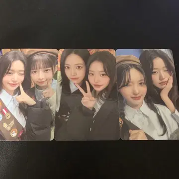 IVE 원영 SCOUT 서울콘 3장 케미 랜트 트레이딩 카드